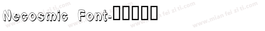 Necosmic Font字体转换